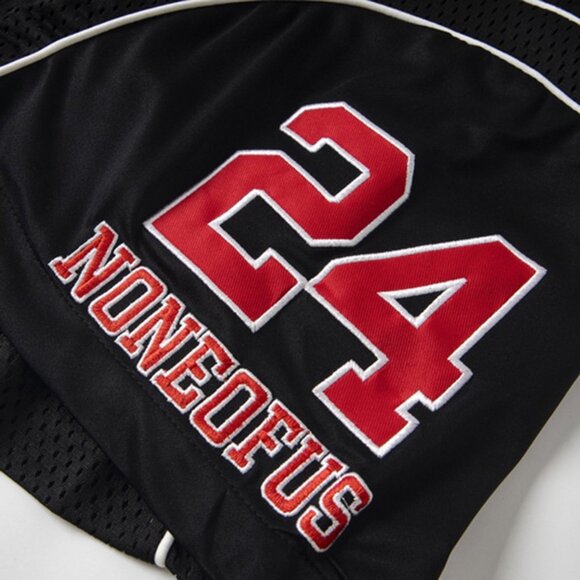 Trapstar Black Number Print Shorts - Picture 1 of 8